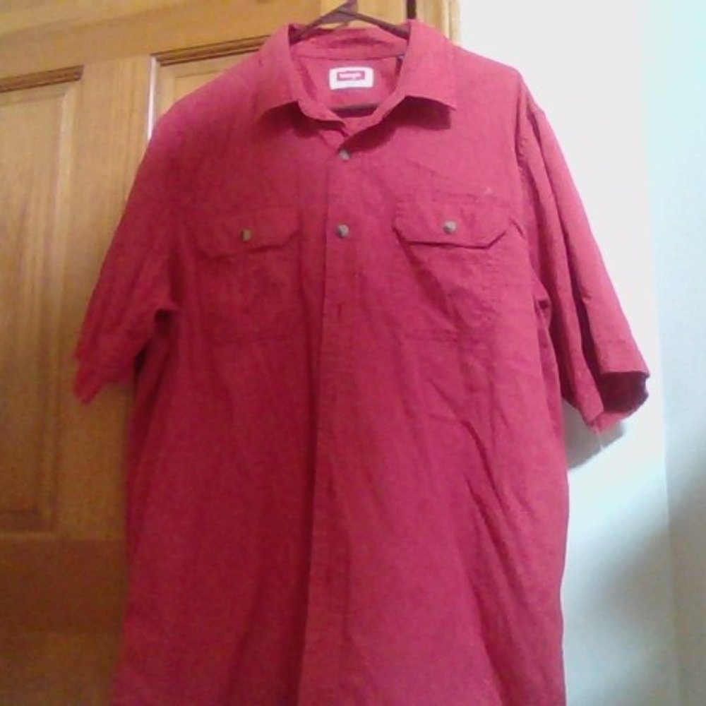 Wrangler Vintage Red Shirt - Large